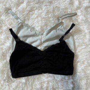 Lot of 2 Secret Treasures Maternity Nursing Bras Size XL